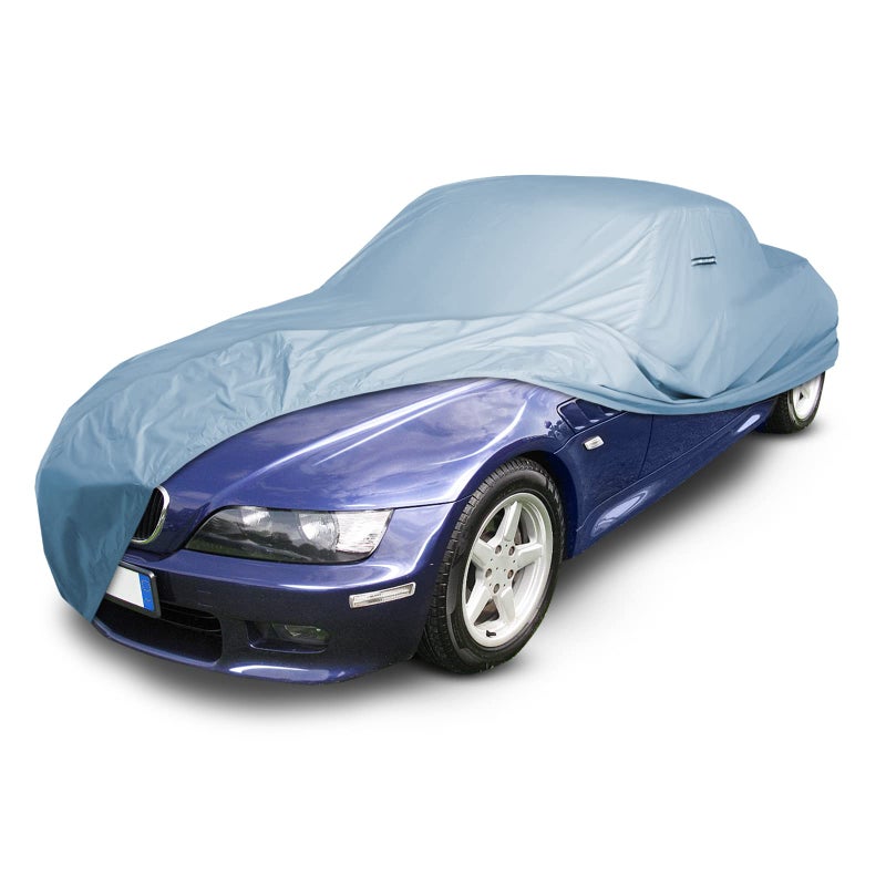 iCarCover Custom Car Cover for 1996-2008 BMW Z3, Z4, Waterproof All Weather Rain Snow UV Sun Protector Full Exterior Weatherproof Indoor Outdoor Car Cover with Strap - Image 1